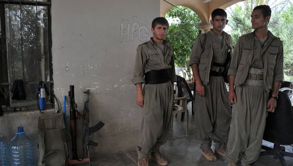 Бойцы Рабочей партии Курдистана