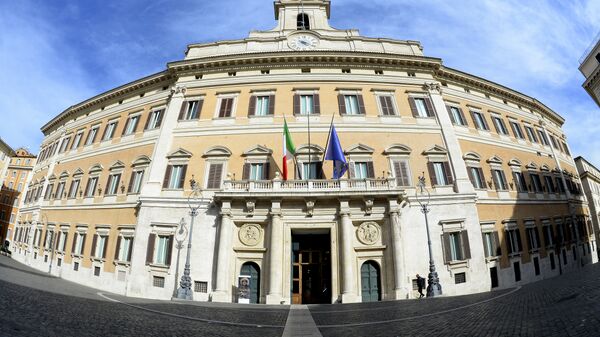 Здание Палаты депутатов Италии в Риме. Архивное фото