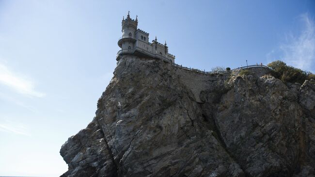 Памятник архитектуры Ласточкино гнездо в Ялтинском районе Крыма