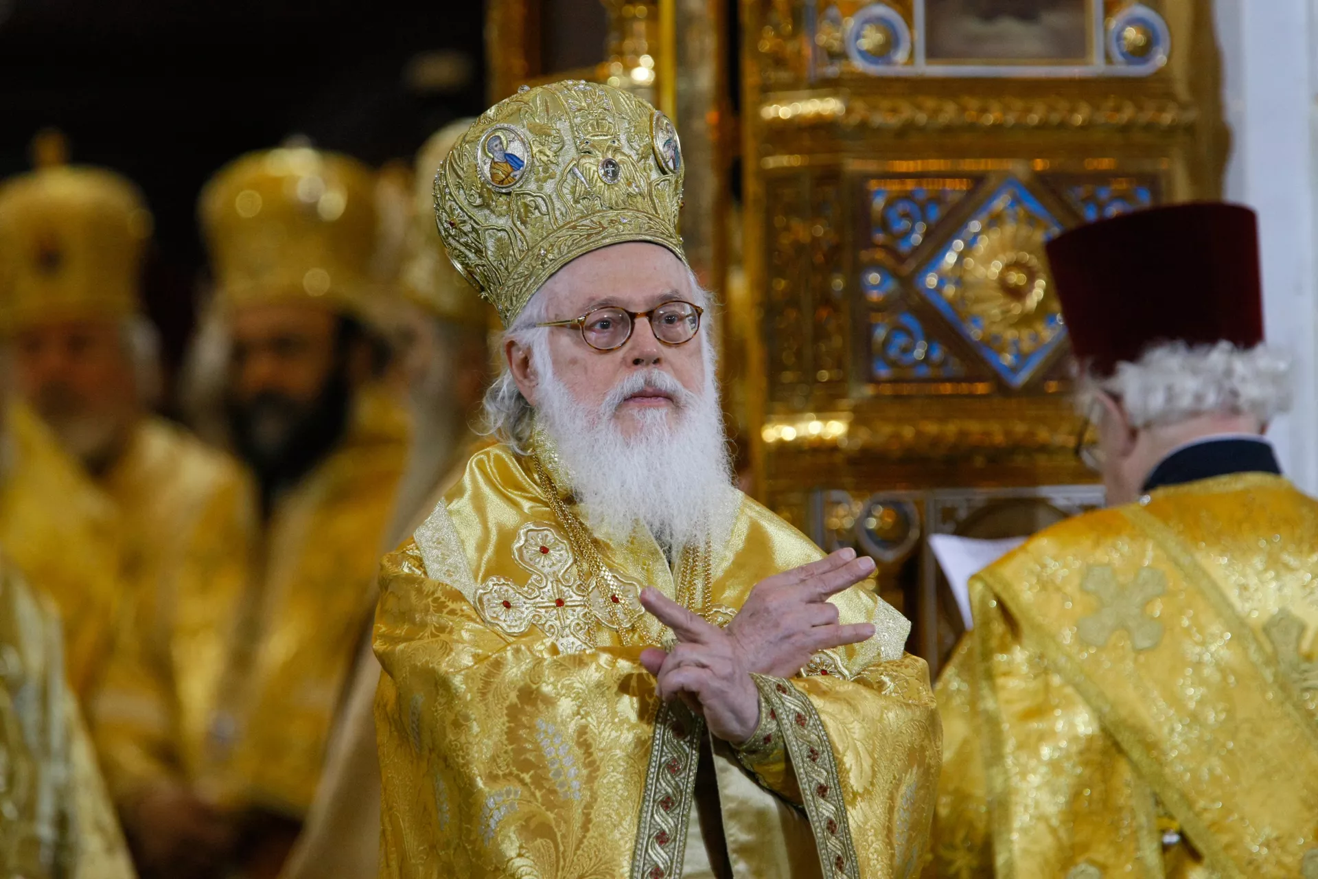 Архиепископ Тиранский и всей Албании Анастасий Архиепископ Тиранский и всей Албании Анастасий - РИА Новости, 1920, 25.01.2025