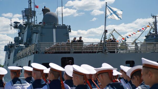 Прибытие сторожевого корабля Адмирал Григорович в Севастополь