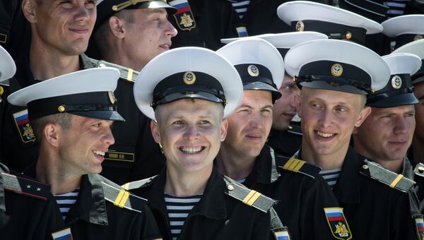 Российские моряки. Архивное фото