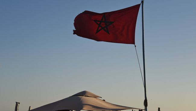 Флаг Марокко. Архивное фото