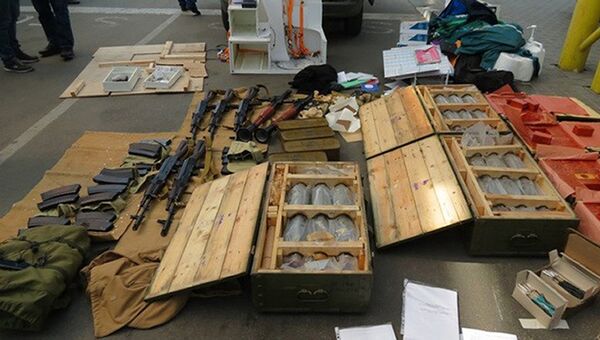 Боеприпасы, изъятые СБУ у француза, подозреваемого в подготовке терактов на Евро-2016