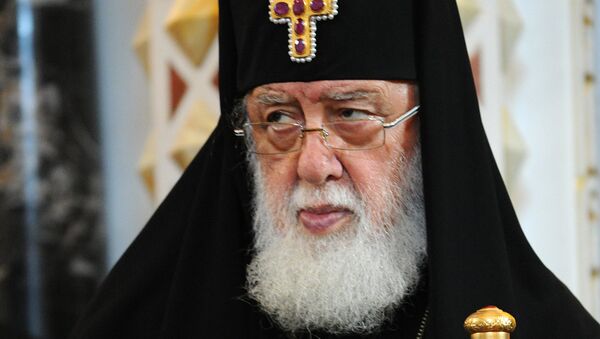 Католикос-Патриарх всея Грузии Илия II. Архивное фото