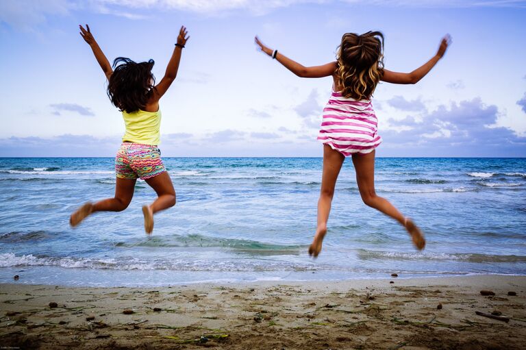 Сицилийские школьники на каникулах