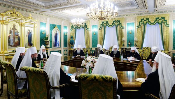Экстренное заседание Священного синода РПЦ
