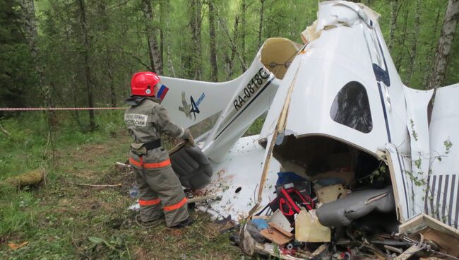 Крушение самолета Аэропракт А-33 в горах республики Алтай