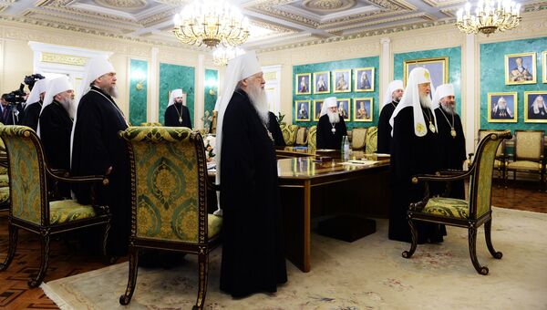 Экстренное заседание Священного синода РПЦ