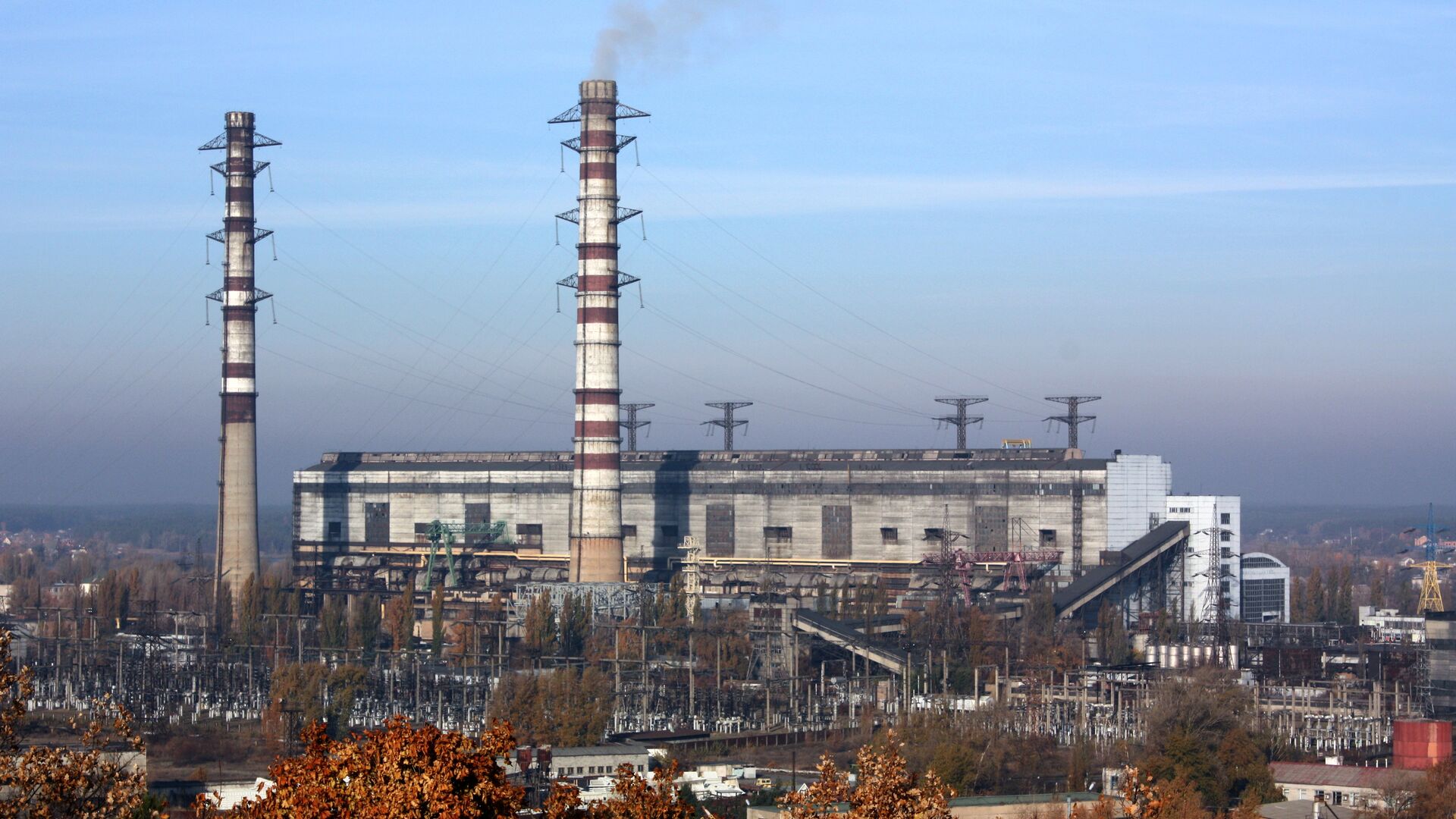 Ukrainian energy conglomerate hit two thermal power plants