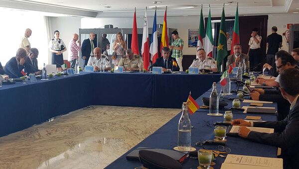 Вторая конференция высоких представителей полицейских управлений Западного Средиземноморья. Пальма-де-Майорка, Испания