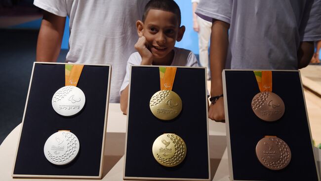 Медали Олимпийских игр в Бразилии 2016. Архивное фото