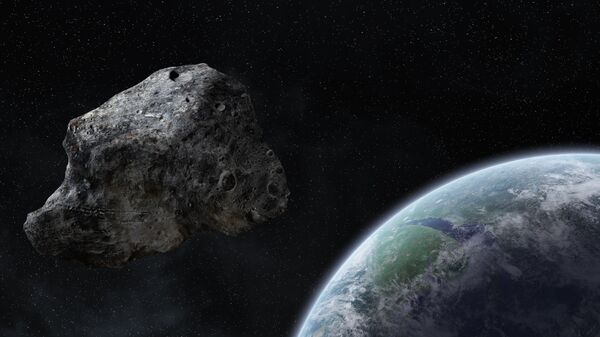 Астероид над Землей