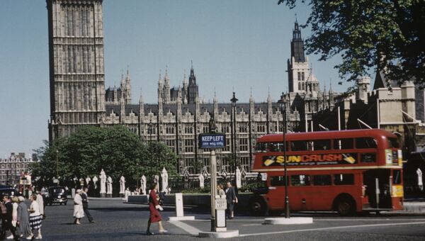 У Вестминстерского дворца. Лондон. Архивное фото