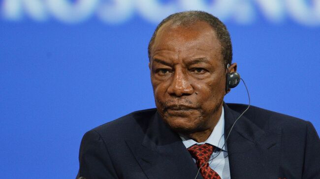 Президент Гвинейской Республики Альфа Конде