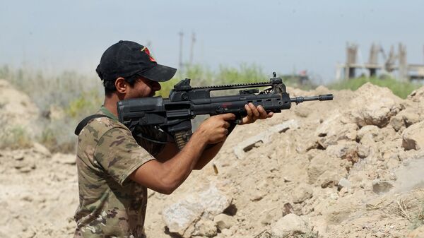 Военный правительственных войск Ирака. Архивное фото