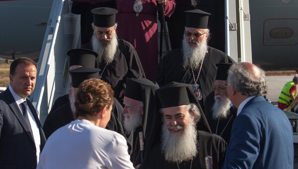 Предстоятели православных церквей на Крите