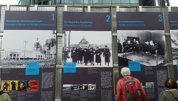 Фотовыставка, посвященная 75-летней годовщине начала Великой Отечественной войны, открылась в центре Берлина