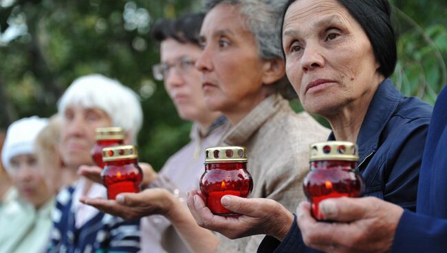 Акция Свеча памяти. Архивное фото