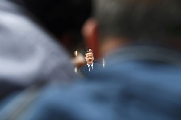 Премьер-министр Великобритании Дэвид Кэмерон говорит о референдуме по вопросу выхода из ЕС. Лондон