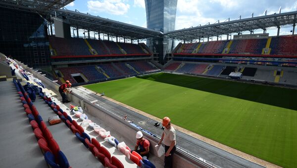 Новый стадион футбольного клуба ЦСКА введен в эксплуатацию - РИА Новости, 17.08.2016