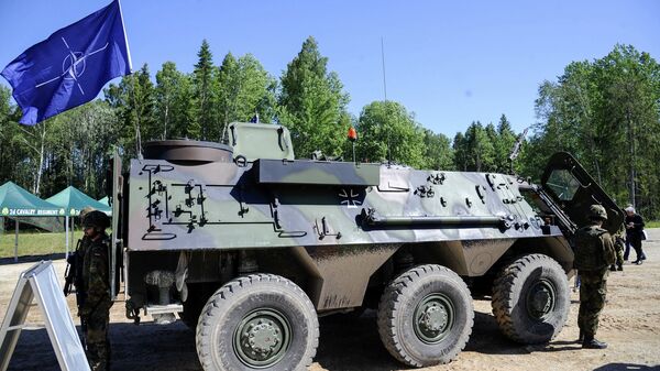 Военнослужащие армии США на учениях Saber Strike в Эстонии