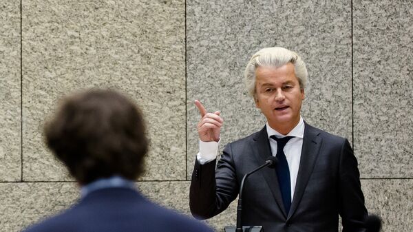 Лидер крайне правой голландской Партии за свободу Герт Вилдерс
