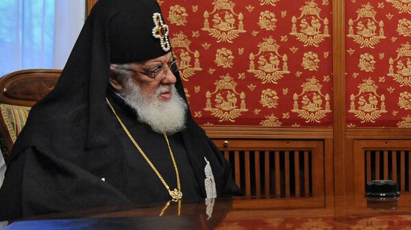 Грузинский католикос-патриарх Илия II. Архивное фото
