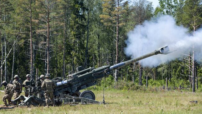 Учения НАТО Saber Strike 2016 в Эстонии