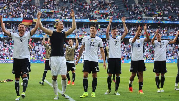 Игроки сборной Германии на чемпионате Европы по футболу-2016.