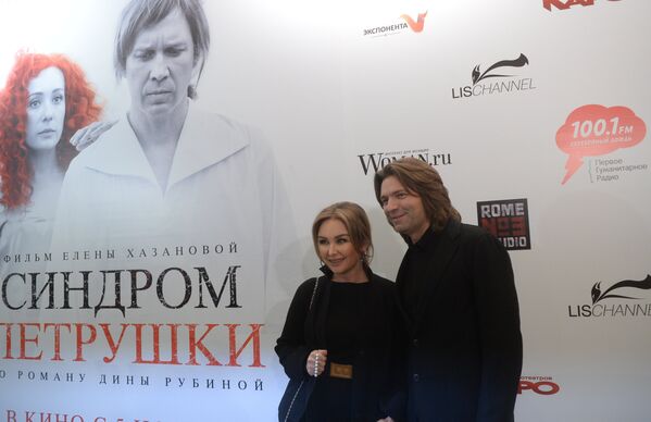 Певец Дмитрий Маликов с супругой