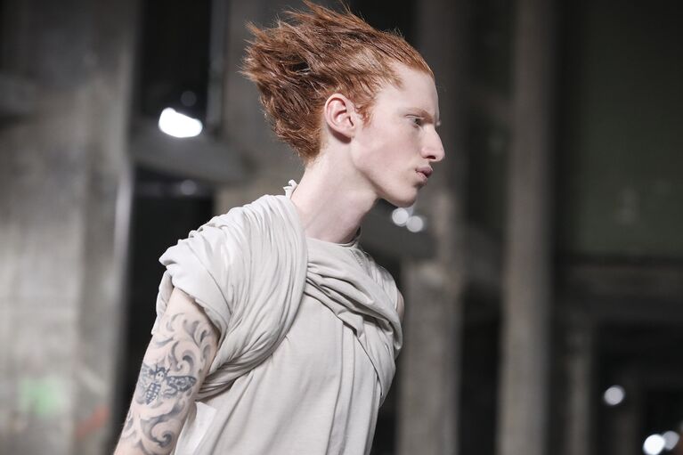 Показ коллекции Rick Owens во время Недели мужской моды в Париже