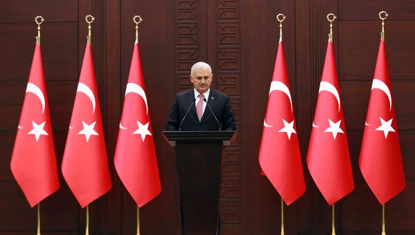Премьер-министр Турции Бинали Йылдырым. Архивное фото