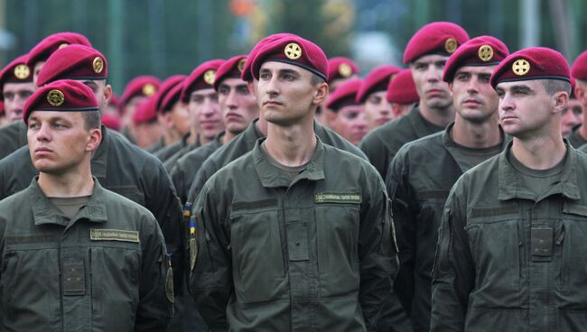 Военнослужащие ВС Украины. Архивное фото