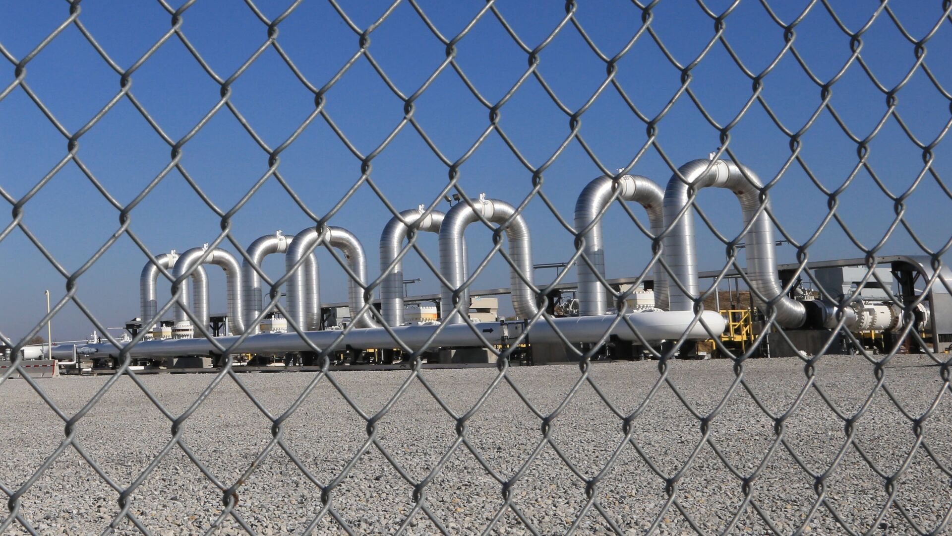 Компрессорная станция компании TransCanada для нефтепровода Keystone XL в Небраске, США - РИА Новости, 1920, 12.09.2022