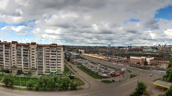 Панорама Челябинска. Архивное фото