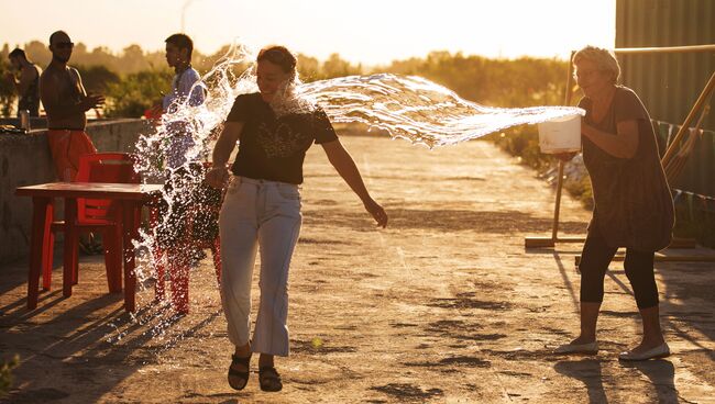 Празднование Дня Ивана Купалы в Киргизии