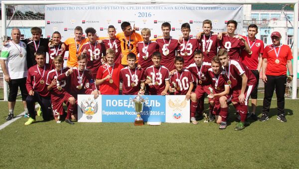 Казанский «Рубин» победил в первенстве по футболу среди юношей в Иванове