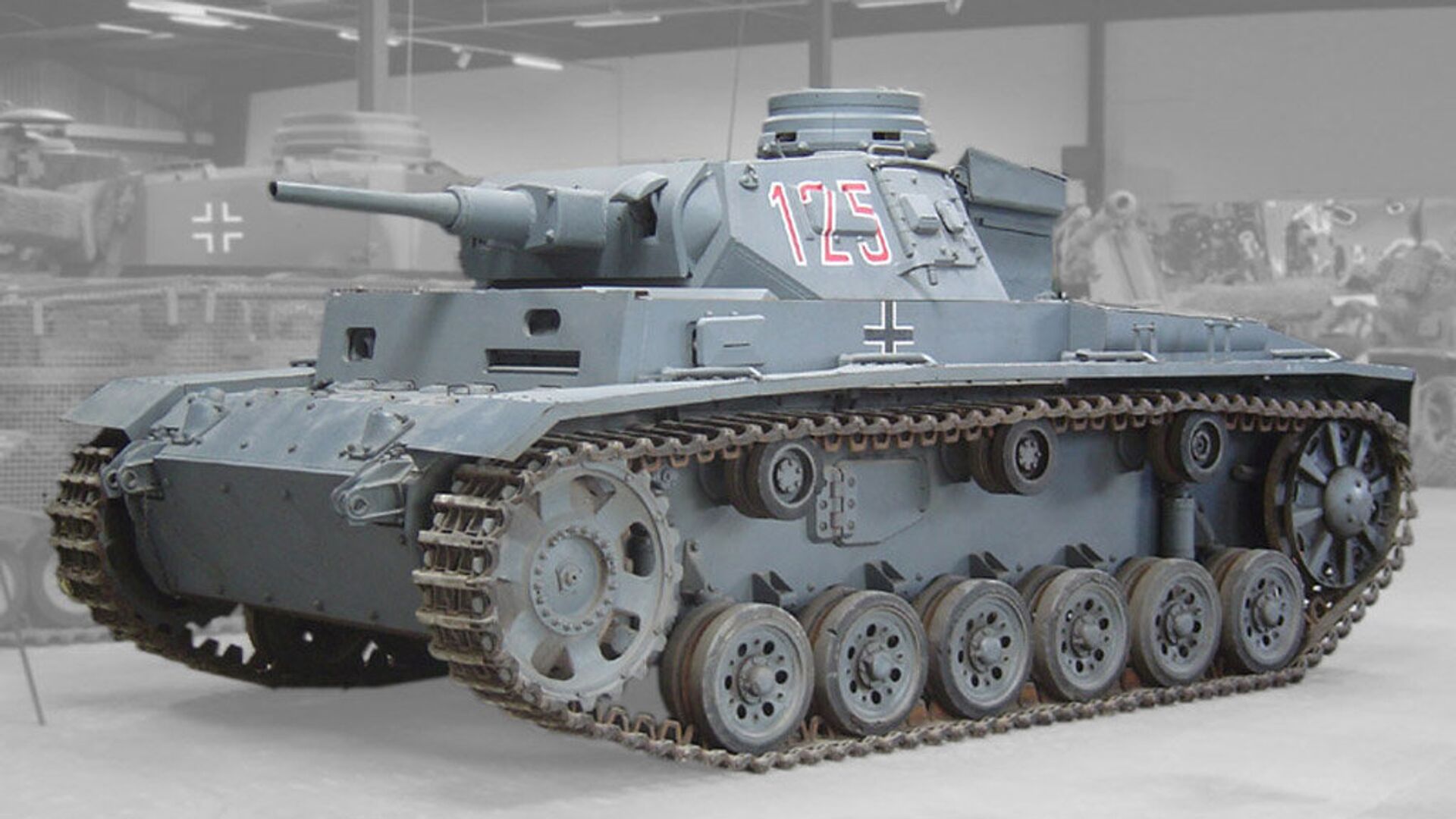 Немецкий средний танк Panzerkampfwagen III - РИА Новости, 1920, 15.06.2022