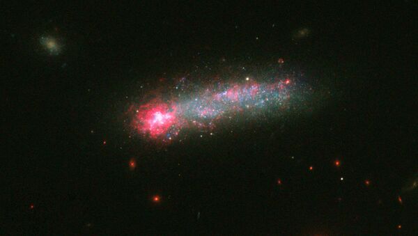 Галактика-головастик LEDA 36252