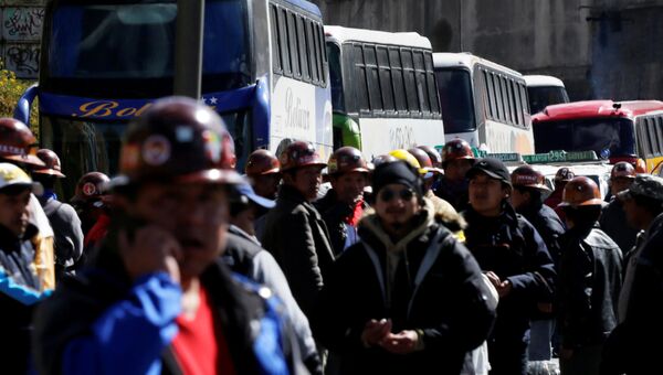 Протесты в Боливии. 29 июня 2016 год