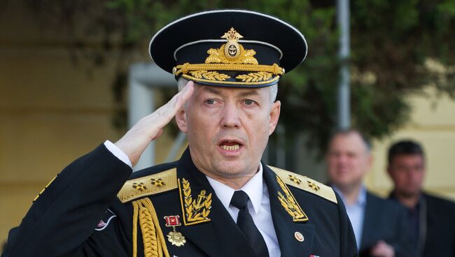Вице-адмирал Александр Носатов. Архивное фото