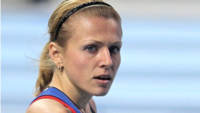 Российская легкоатлетка Юлия Степанова. Архивное фото