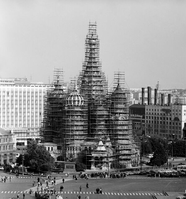 Храм Василия Блаженного. 4 июля 1979