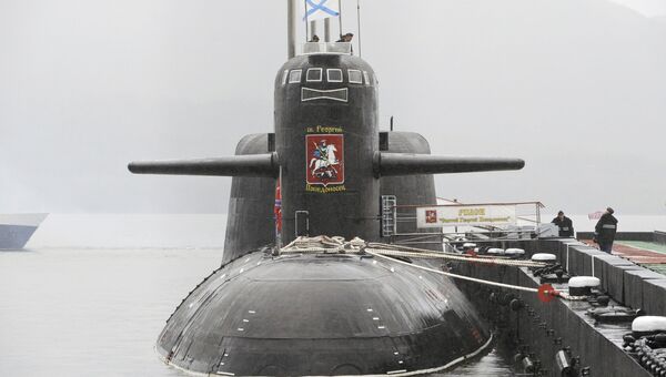 Атомный подводный крейсер стратегического назначения Святой Георгий Победоносец