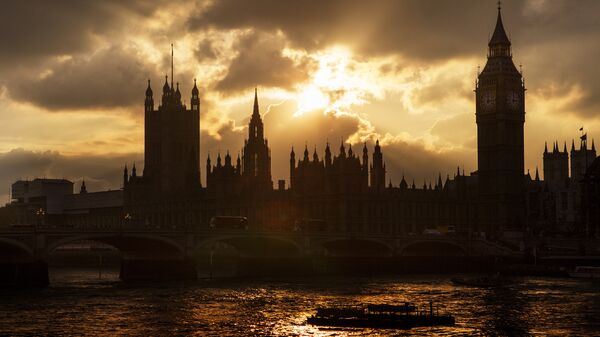 Биг-Бен и здание британского парламента в Лондоне