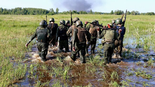 Учебный центр Национальной гвардии РФ. Архивное фото