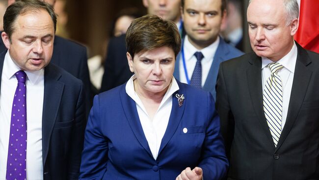 Премьер-министр Польши Беата Шидло. Архивное фото