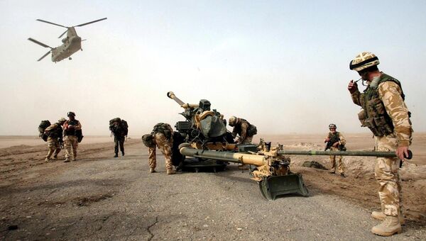 Британские войска в Ираке. Архивное фото.