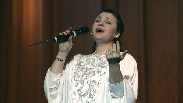 Певица Валентина Толкунова. Архив